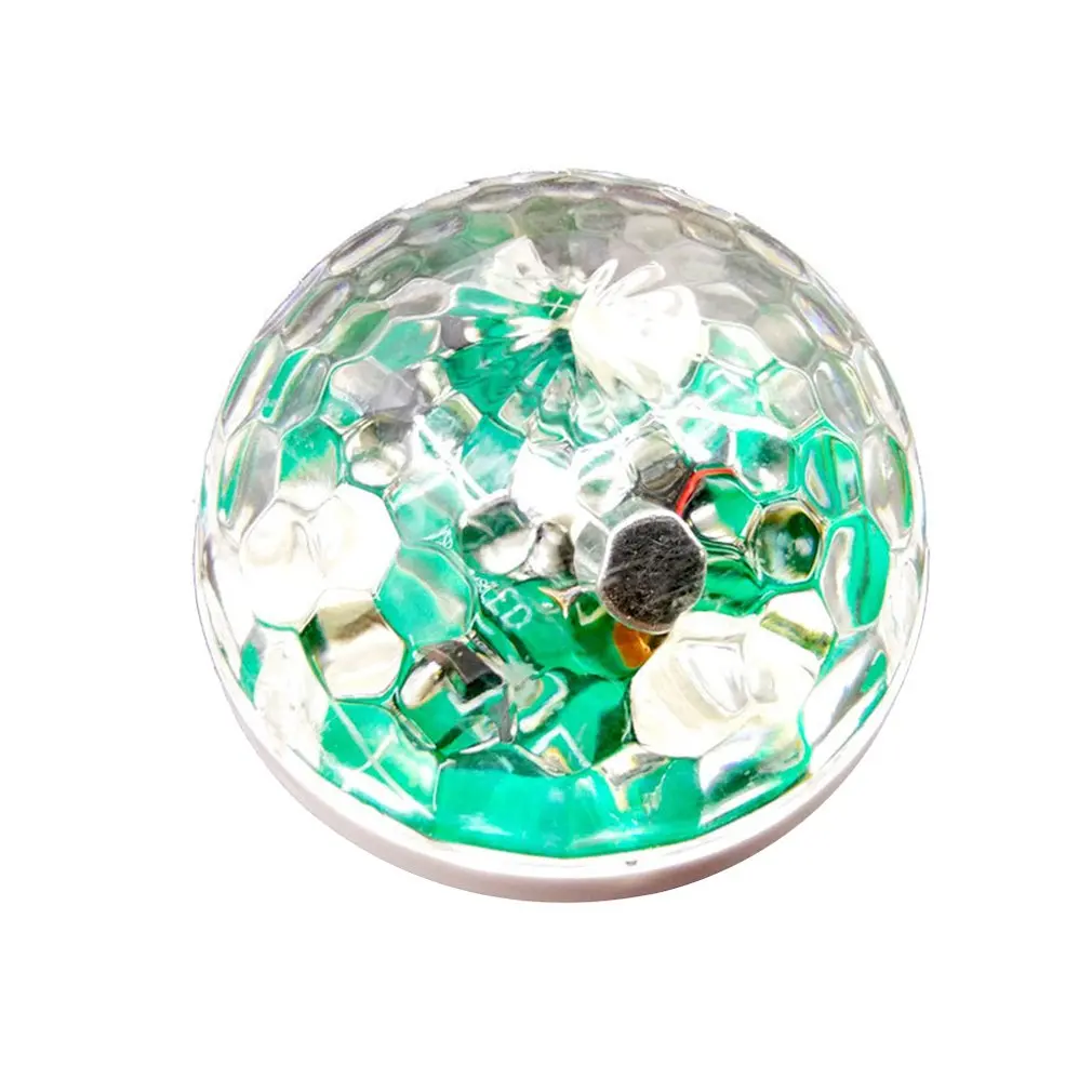 Мини Led Голосовое управление Usb хрустальный магический шар Dj маленький