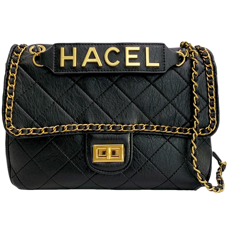 

Fashion Diamond Lattice Chain Bag Women Bag 2020 New Crossbody Shoulder Large Capacity Handbag