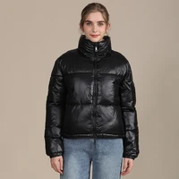 fall winter women cotton ladies jackets puffer coat black puffy jacket short coats for woman 2020