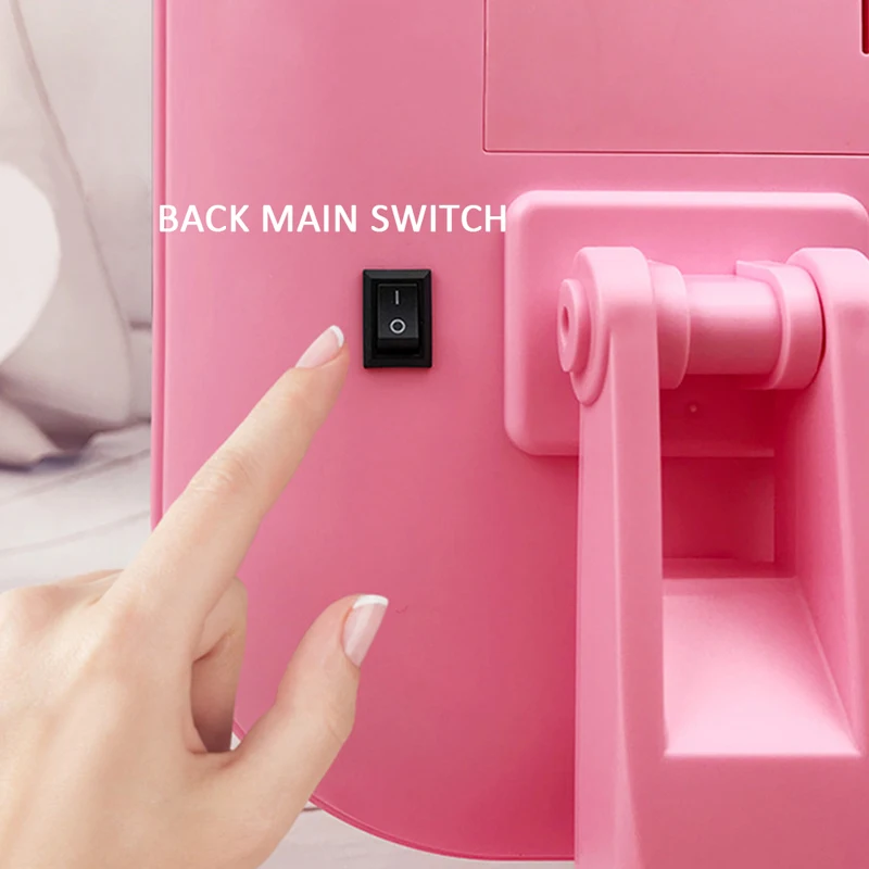 Светодиодный Сенсорный экран класса люкс зеркало для макияжа с 20 светодиодный