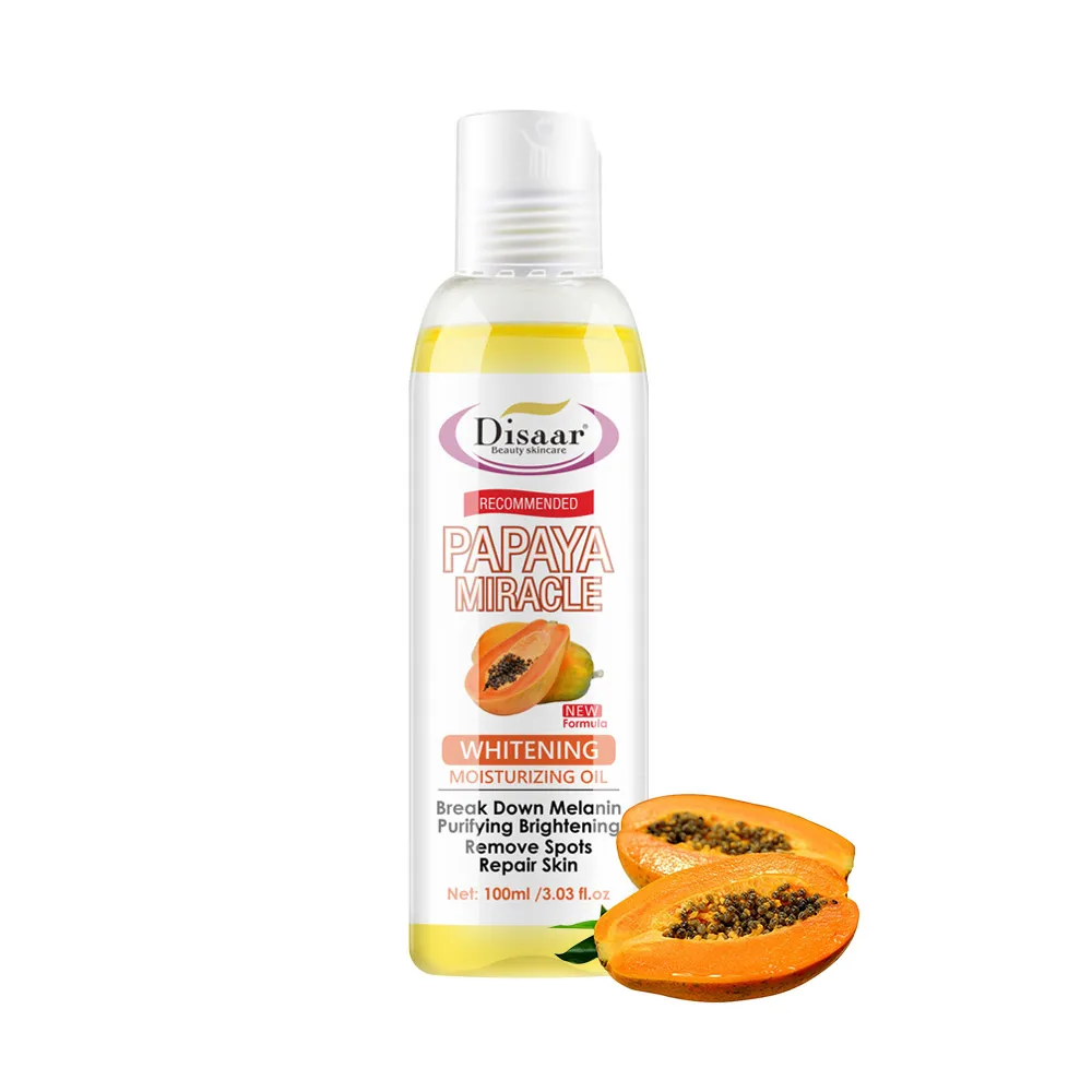 

100ml Papaya Oil Body Massage Oil Brightening Moisturizing Firming Smoothing Improve Fine Lines Brightens Skin Tone Skin Care