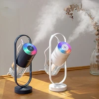 air humidifier with led colorful lights usb ultrasonic aroma diffuser household small mist maker mini car office air purifier