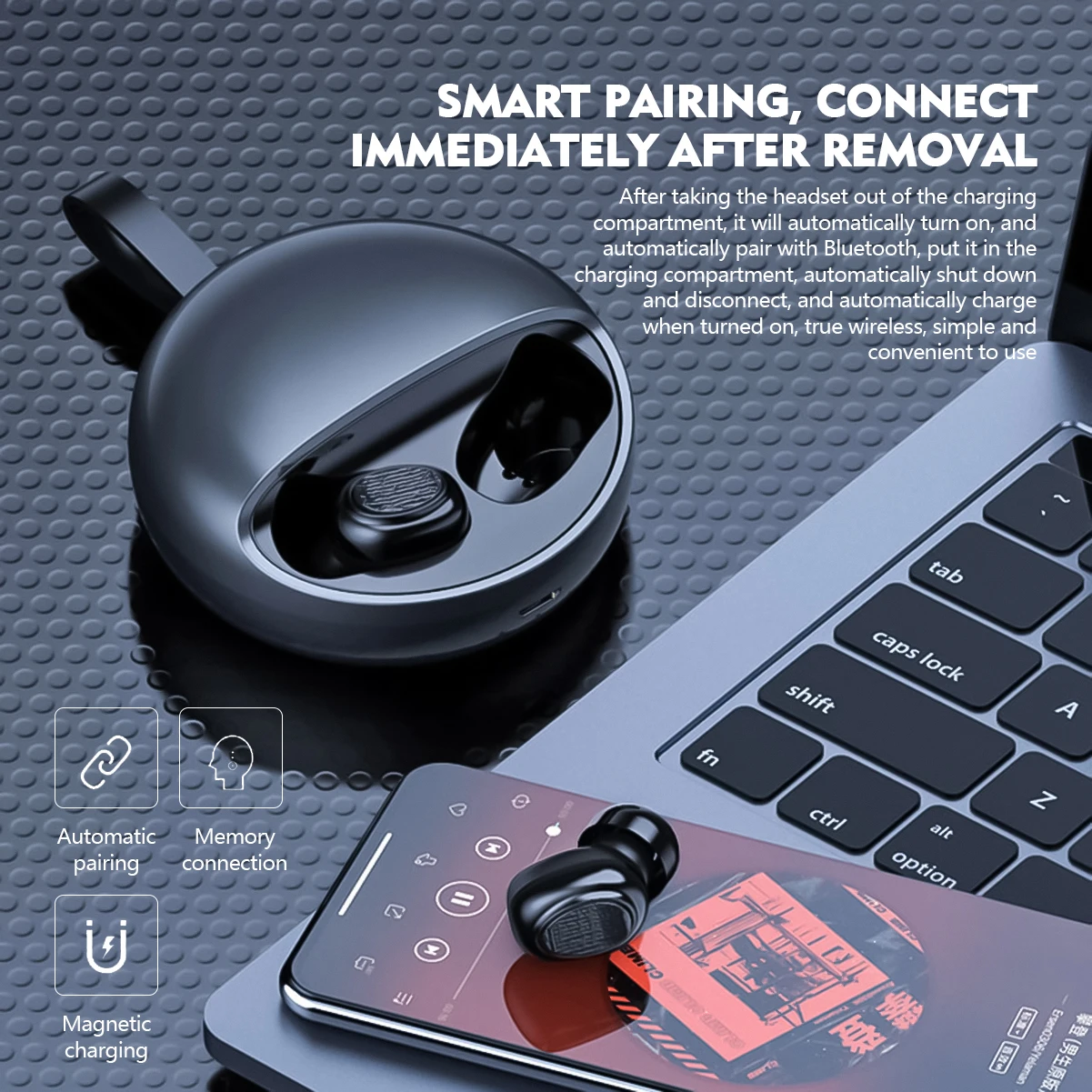 

Wireless Earphones TWS Bluetooth 5.0 Earphones In Ear Stereo Sports Waterproof With LED Digital Display For Smart Phone