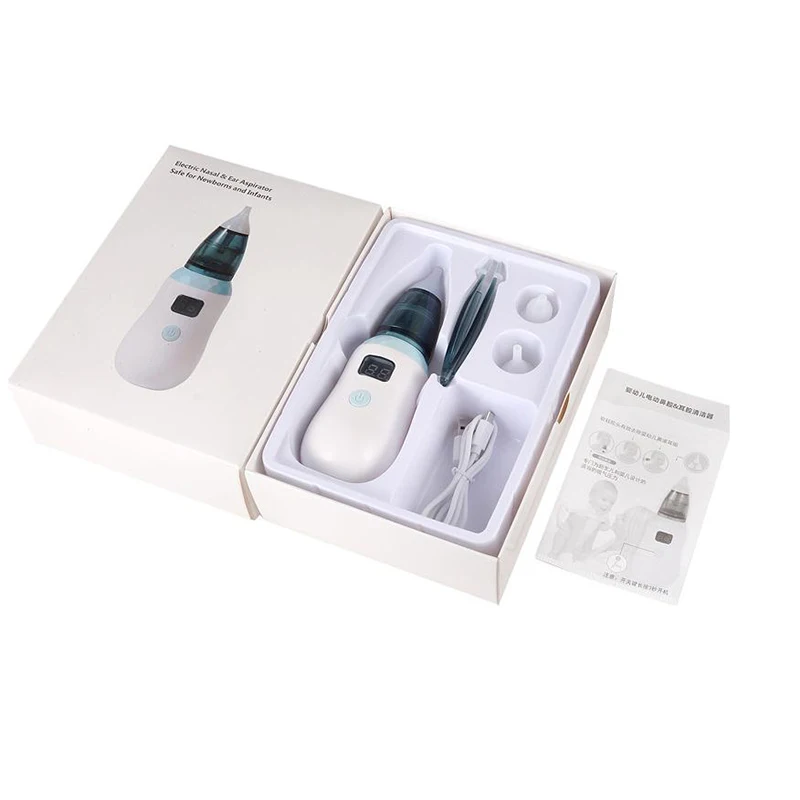 

Baby Nasal Aspirator Electric Nose Cleaner Newborn baby sucker cleaner Sniffling Equipment Safe Hygienic Nose aspirator