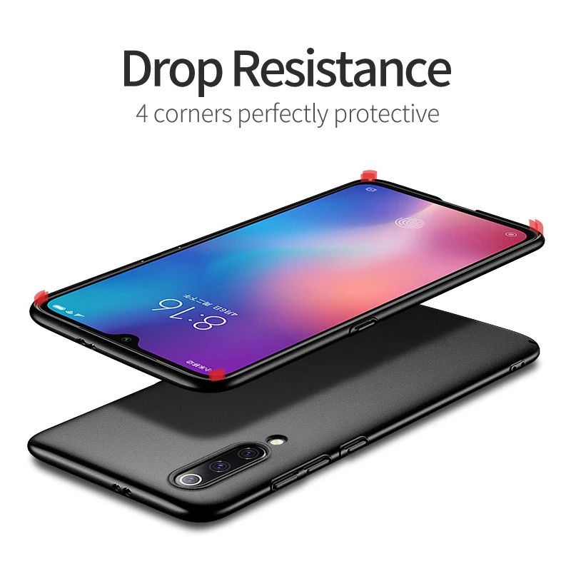 For Xiaomi 9 Lite Case Cyan Shockproof Hard PC Ultra Thin Frosted Cases For Xiaomi Mi 8 9 9T Mi8 Mi9 SE Pro Lite Cover