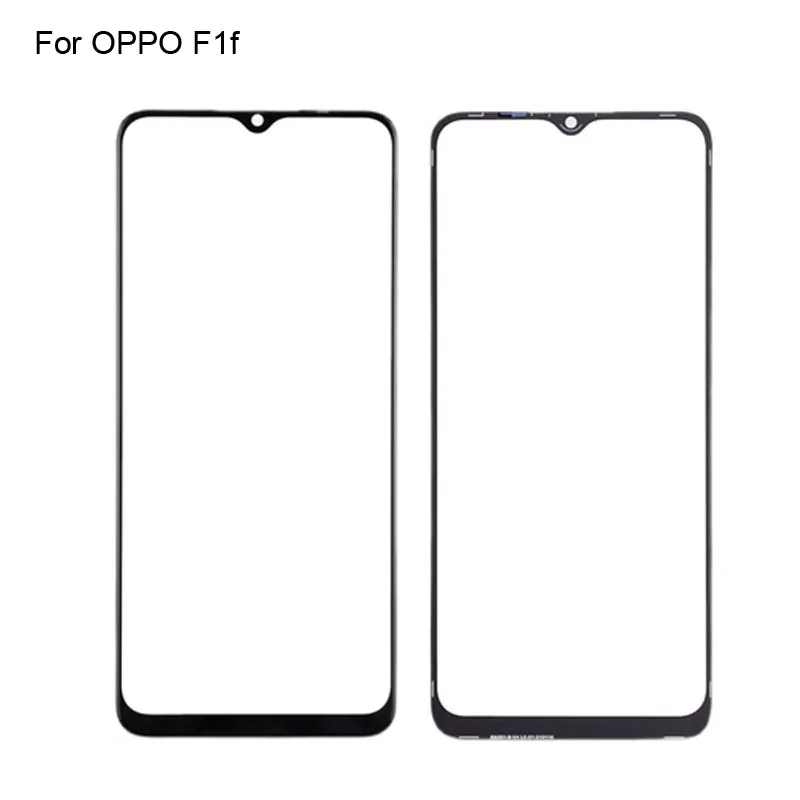 

For OPPO F1f Front LCD Glass Lens touchscreen For OPPO F 1f Touch screen Panel Outer Screen Glass without flex OPPOF1f