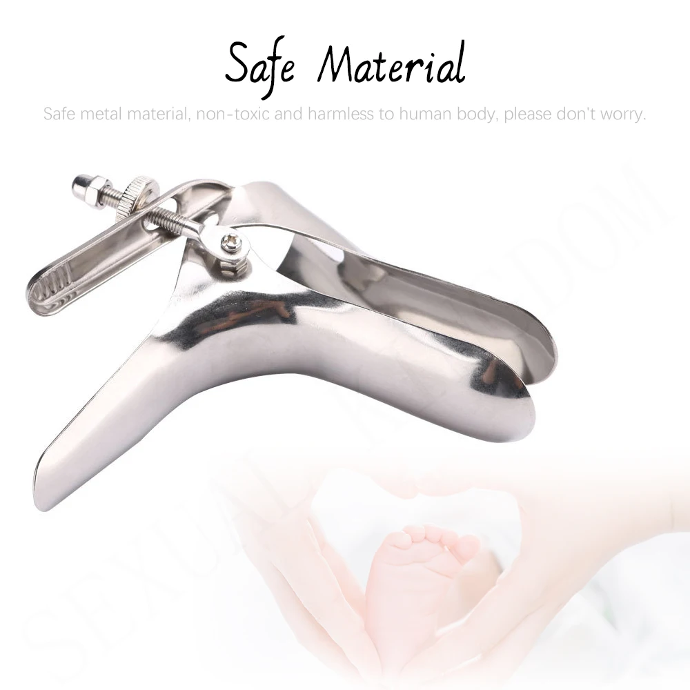 Metal Medical Vaginal Anus Dilator Stainless Steel Speculum Gynecological Examination Adult Enema Sexual Health Products Sex Toy | Красота и