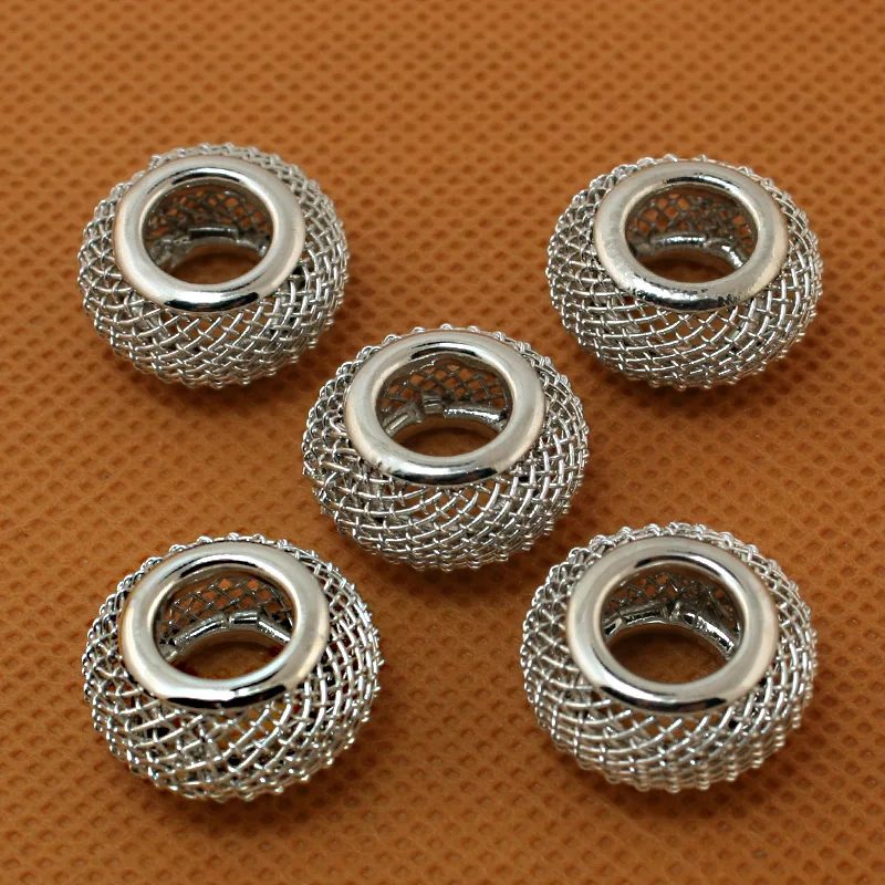 Сетка с большим отверстием 9x18 мм европейская ажурная металлическая россыпью для