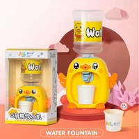funny mini duck water dispenser electric sound and light safety children play toys water fountain kitchen utensils supplies
