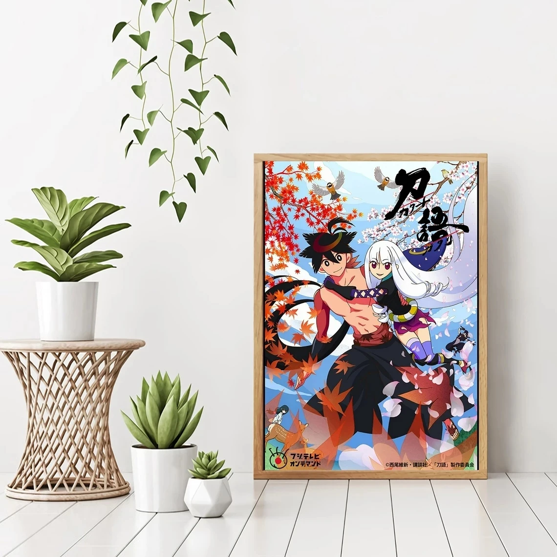 

Katanagatari Anime Poster Prints And Unframed Canvas Prints Home Decoration Painting No Frame