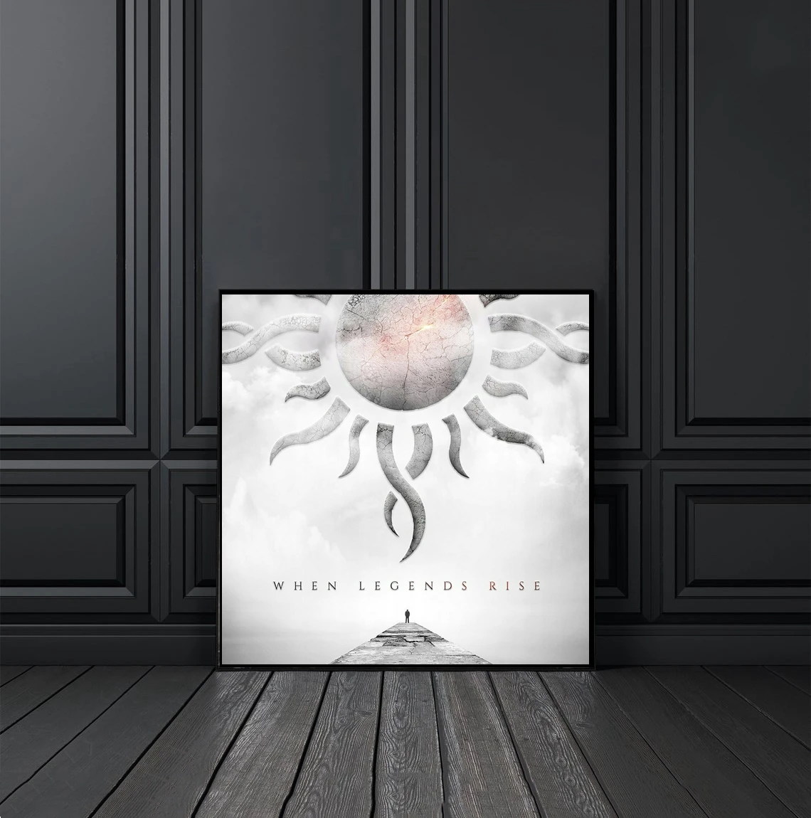 Godsmack When Legends Rise музыкальный альбом холст плакат искусство хип-хоп рэпер