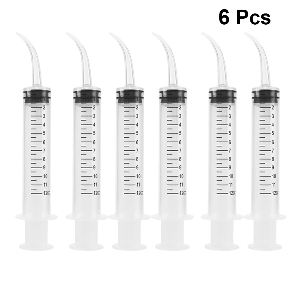 Шприц одноразовый с изгибом головы 6 шт. | Красота и здоровье