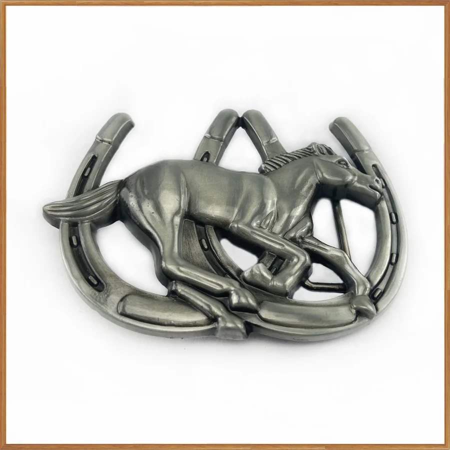 Пряжка для джинсов BuckleClub из цинкового сплава в западном стиле бега ковбойская