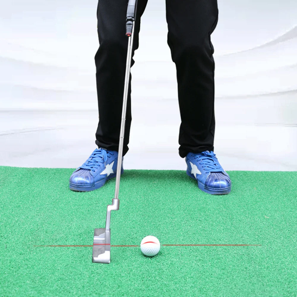 

1Pc Putting Practice Assisted Aiming Instrument Putting Instruction Infrared Instrument Without Battery (Black)