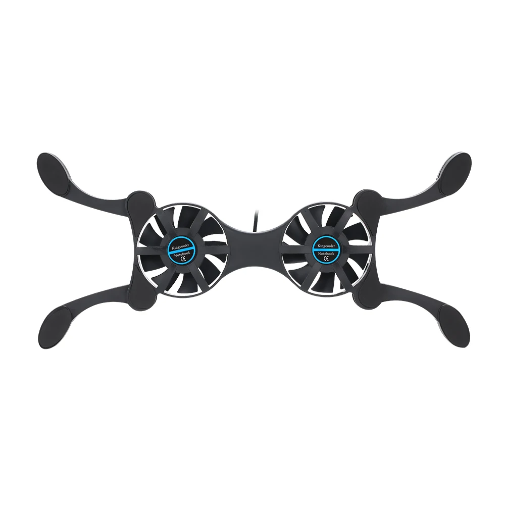 Портативный мини-кулер складной охлаждающий вентилятор с двумя USB-портами для ПК