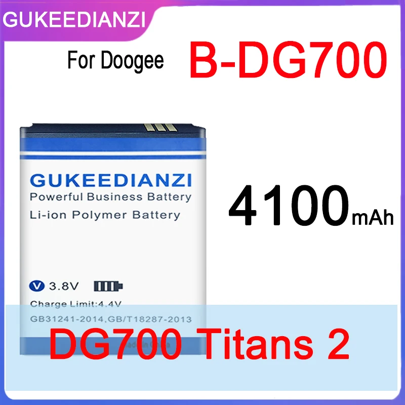 GUKEEDIANZI B DG700 Для Doogee TITANS2 4000mAh Мобильный телефон заменяемый аккумулятор высокого