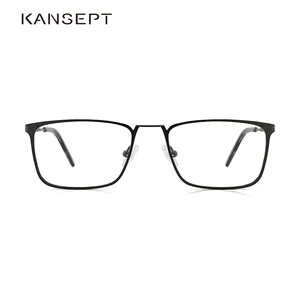 Металлические мужские Оптические оправы коммерческие винтажные Прозрачные ясные Линзы для очков прозрачный без градуса для мужчин очки # TWM6154C4