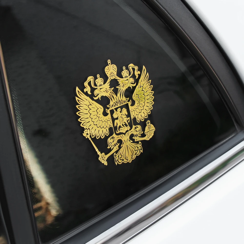 Герб машина фото Наклейки на автомобиль наклейки орел эмблема для Лада гранта Калина Веста приора