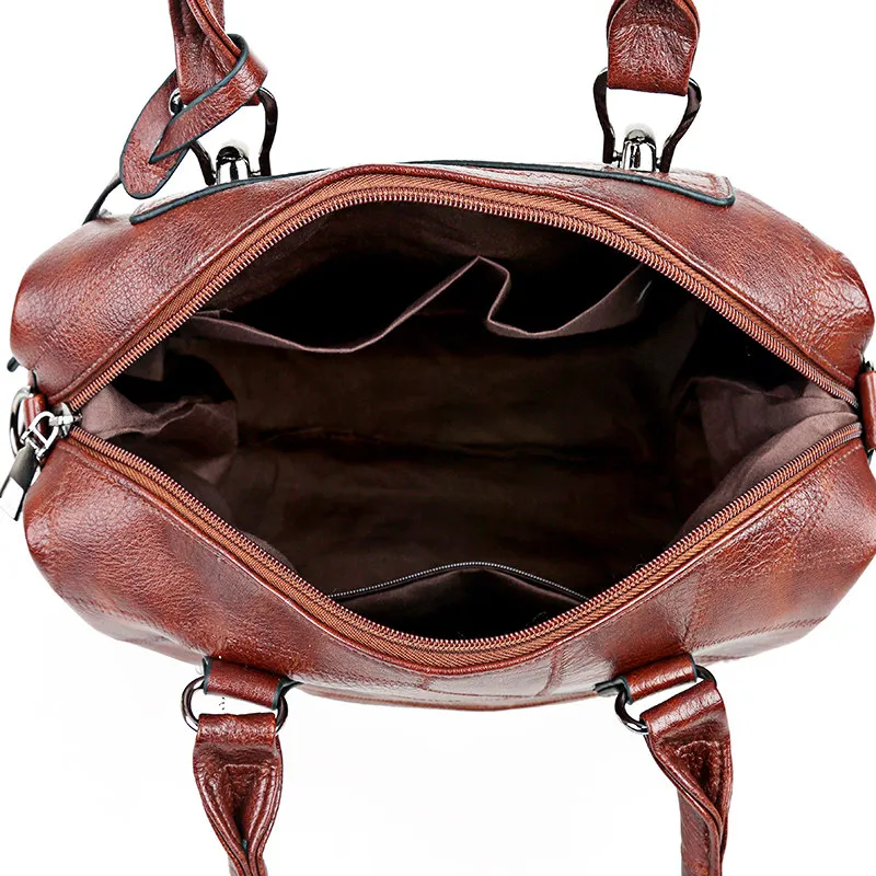 Women Handbags High Quality PU Leather Capacity Crossbody Bags for 2020 Lady Shoulder Travel Tote Bag | Багаж и сумки