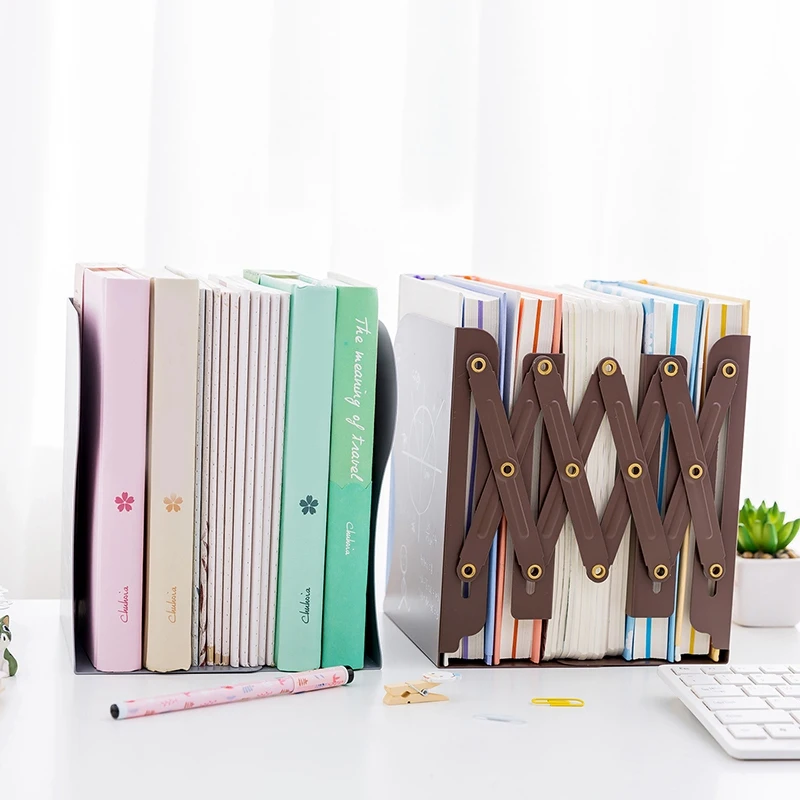 1 шт. свобода регулировки книжной полки большой металлический книжный держатель