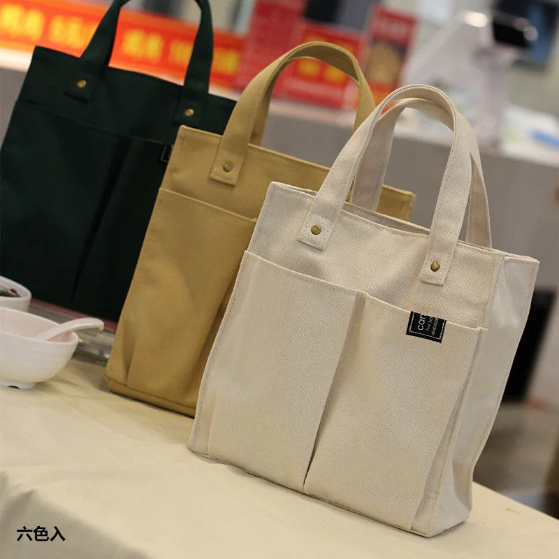 

Women Canvas Shopping Bag Print Female Cotton Cloth Shoulder Bag Eco Handbag Tote Reusable Grocery Shopper Bags