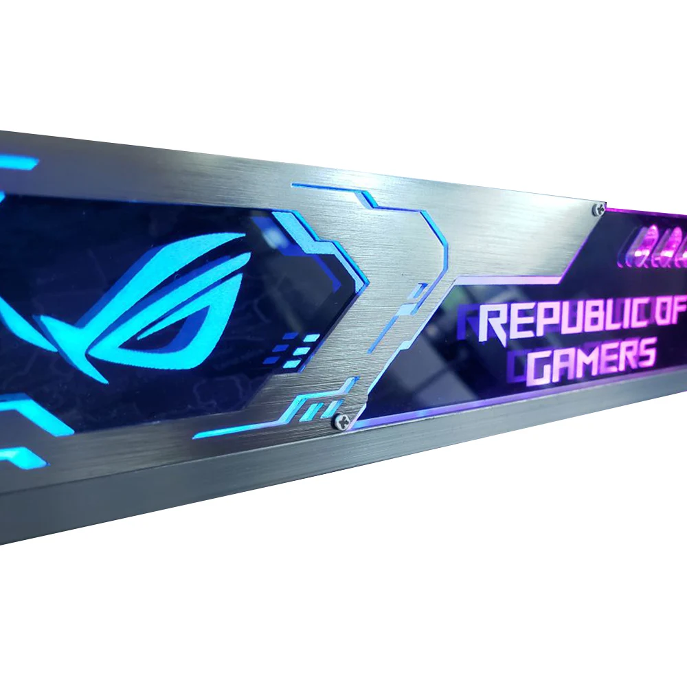 Настраиваемая подставка для видеокарты VGA металлическая графической карты RGB