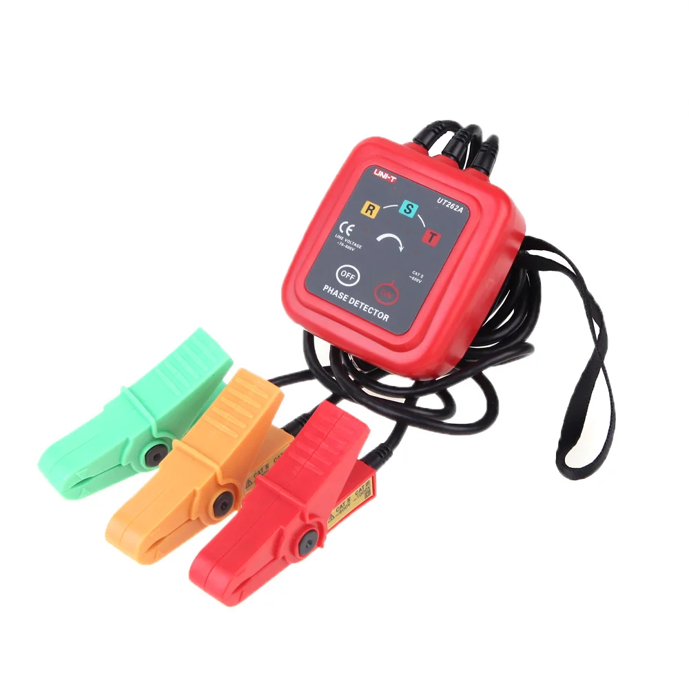 

UNI-T UT262C Non-contact Phase Detectors Sequence Measurement Phase Detection Live Electrical Detection
