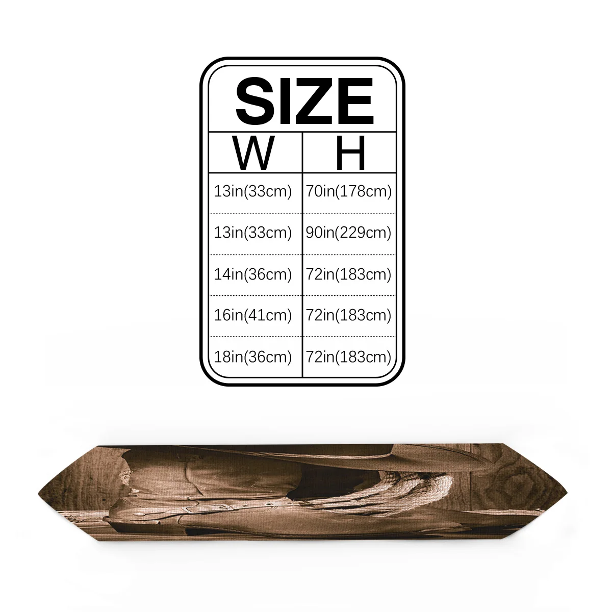 Современная ковбойская скатерть в американском западном стиле прямоугольное