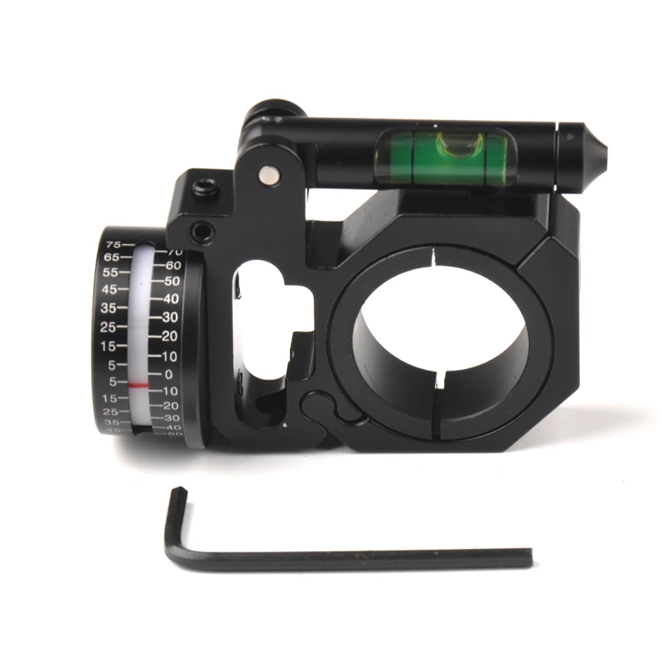 Кольцевое крепление для оптического прицела с угловым индикатором 1 дюйм-30 мм CNC