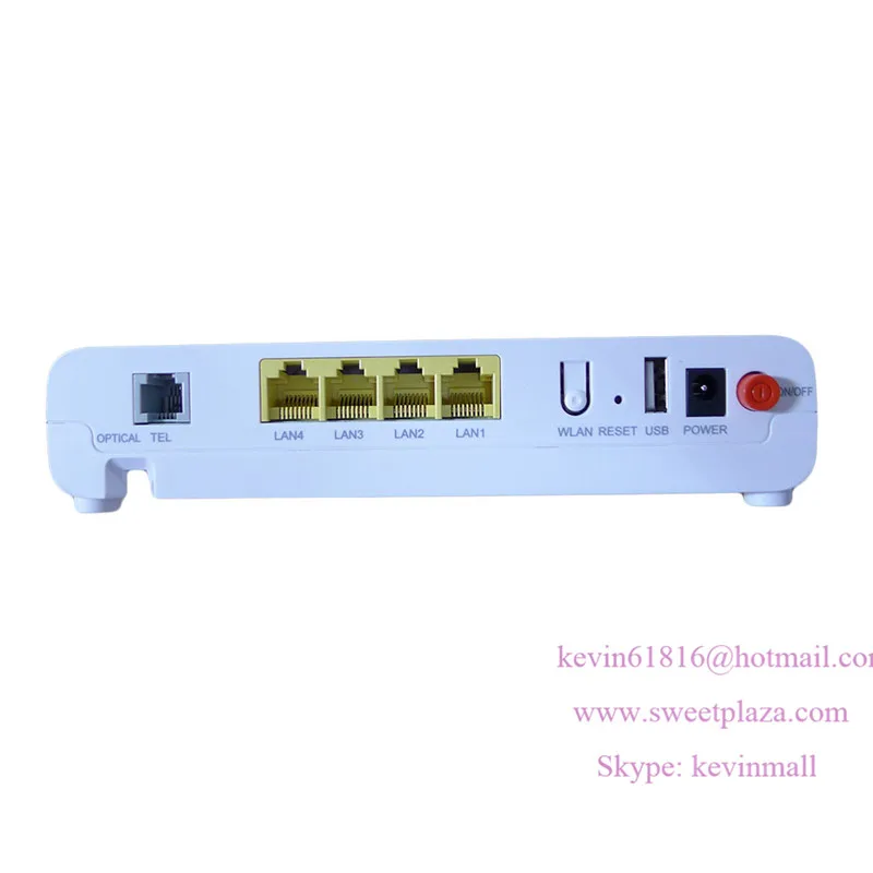 Оригинальный ZTE ZXHN F623 GPON ONU с портами 1GE + 3FE LAN 1 голосовым портом WIFI и английским