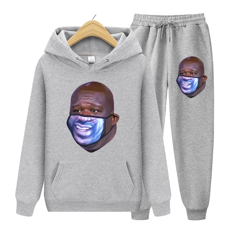 

Fashion new brand spring suits women hoodies sweatshirt + pants trousers long sleeve funny printing hooded hoodeis suits