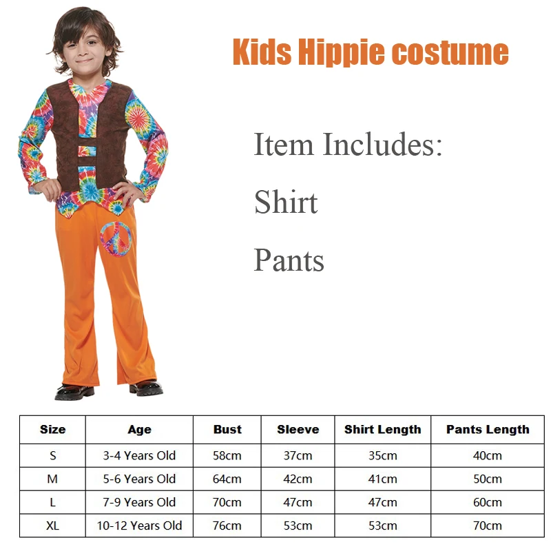 Детский костюм на Хэллоуин Snailify Детская рубашка штаны наряд для карнавала