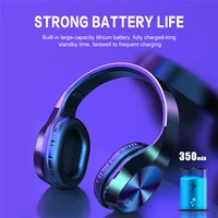 earphones for phone pc wireless bluetooth headset hd microphone sports foldable headset bluetooth v5 0 music headphone