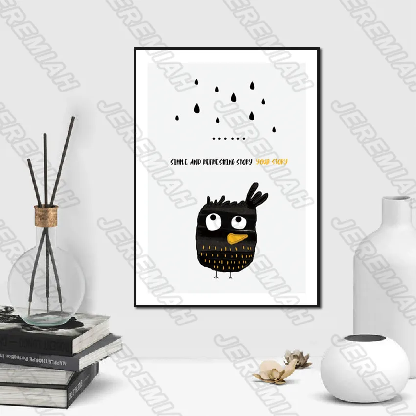 

Art Animal Bird Poster Nordic Style Wall Art Canvas Print Painting Modern Home Decoration