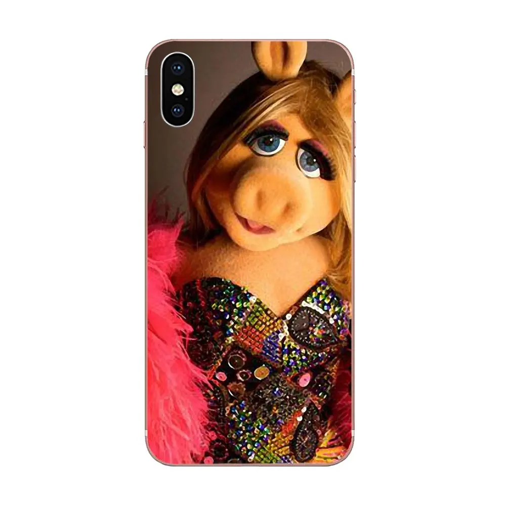 Маппет-шоу мисс со Свинкой из мягкого ТПУ с Новая мода для Huawei Honor 4C 5A 5C 5X6 6A 6X7 7A 7C 7X8