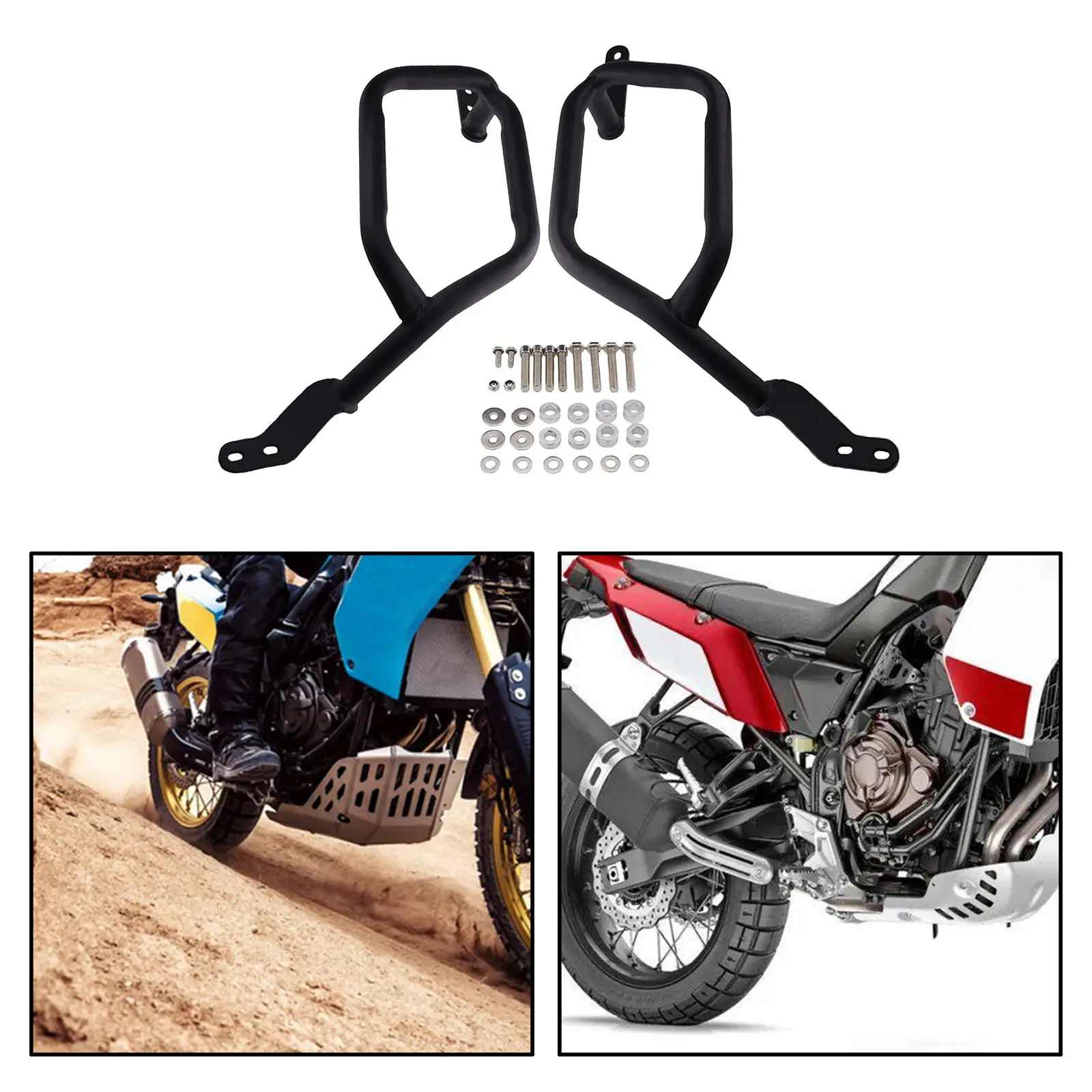 

Engine Guards Motorbike Crash Bars Motorcycle Crash Bars for Tenere 700 2019-2021 Body Protector