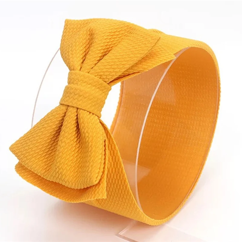 Детские банданы для мальчиков новорожденных детская чалма большой бант повязка