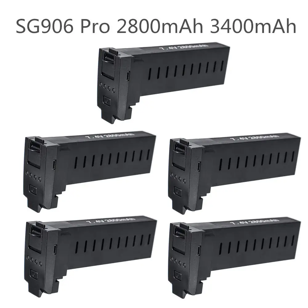 

Original battery for SG906 Pro GPS RC drone battery 7.4V 2800MAH 3400MAH Lipo battery accessories SG906 GPS 5G Wifi PFV Drone