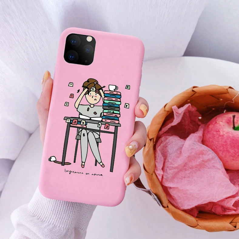Модный силиконовый чехол для iPhone 11 Pro MAX 6s 7 8Plus X XR XSMAX из Испании с рисунком доктора медсестры - Цвет: TPU