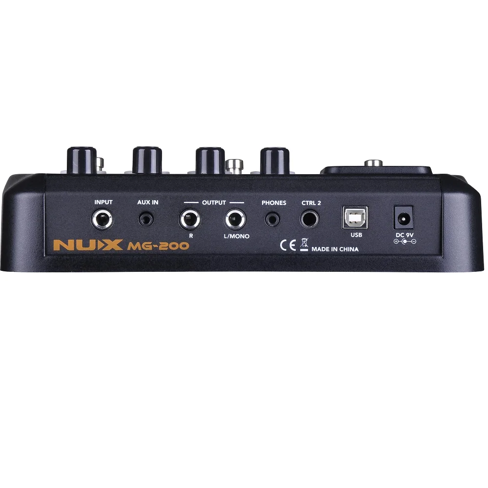 НУКС MG 200 Гитарный процессор мульти для создания спецэффектов 55 эффекты 70 секунд