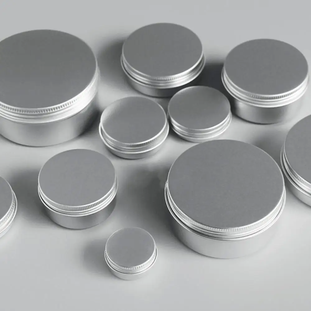 80 г алюминиевые банки для крема с винтовой крышкой косметическая банка мл