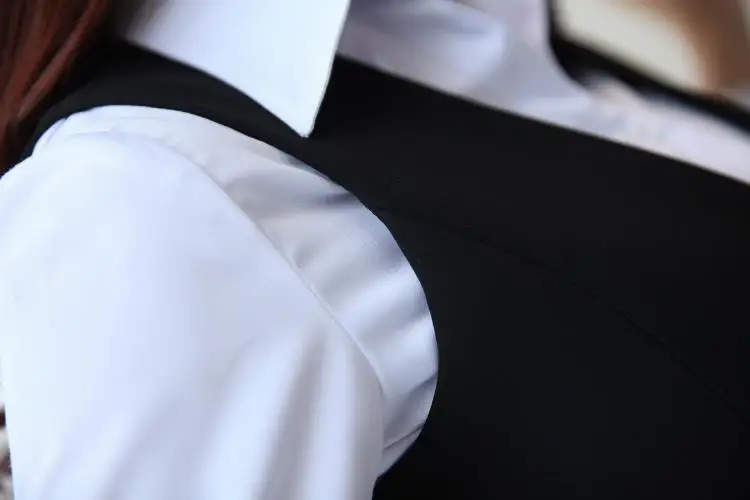 Дешево! Большая распродажа Рабочая Карьера черный женский жилет офисный бизнес