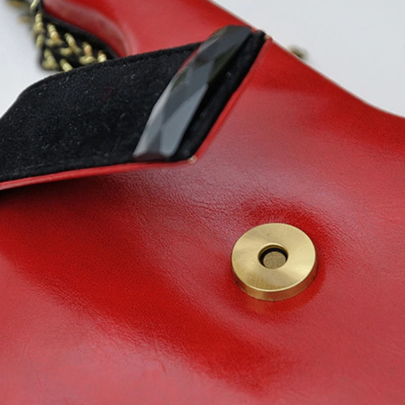 

Fashion Women Shoulder Bag Guitar Design Ladies Chain Beaded Crossbody Bags Vintage Messenger
