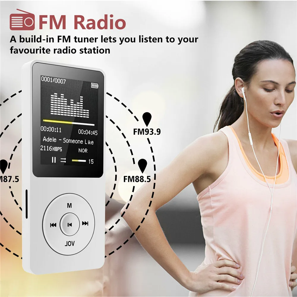 Multi-function16gb Mp3 плеер Hifi спортивные Музыкальные динамики Mini Mp4 Media Fm радио рекордер |
