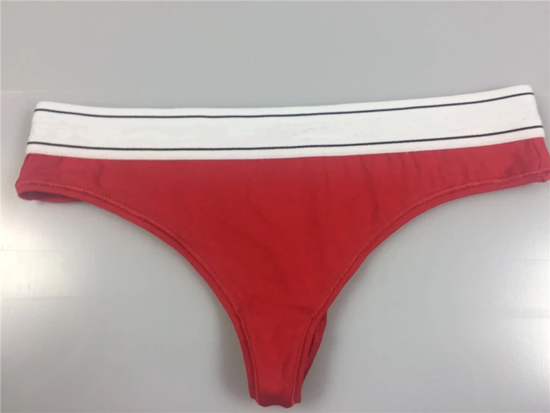 5 шт./партия женские хлопковые трусы-Тонг | Женская одежда