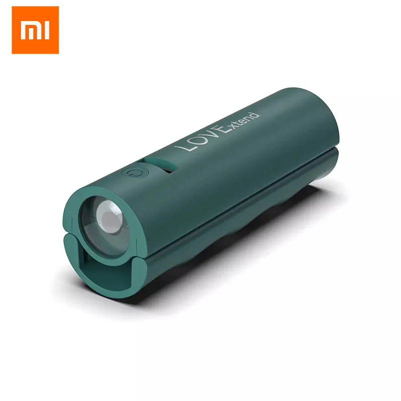 XIAOMI ULlife многофункциональный фонарик lovудлинение LP-100 портативный мобильный мощный ручка светодиодный фонарик с USB подзарядкой велосипед