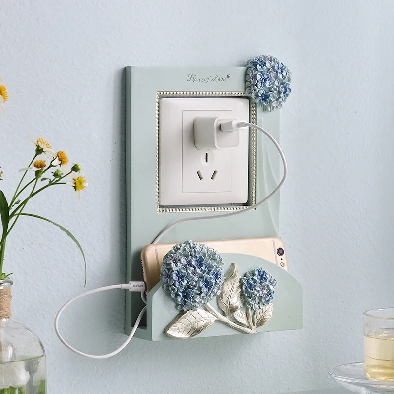 Тканевый переключатель с рисунком в горошек для комнаты наклейка ключом и