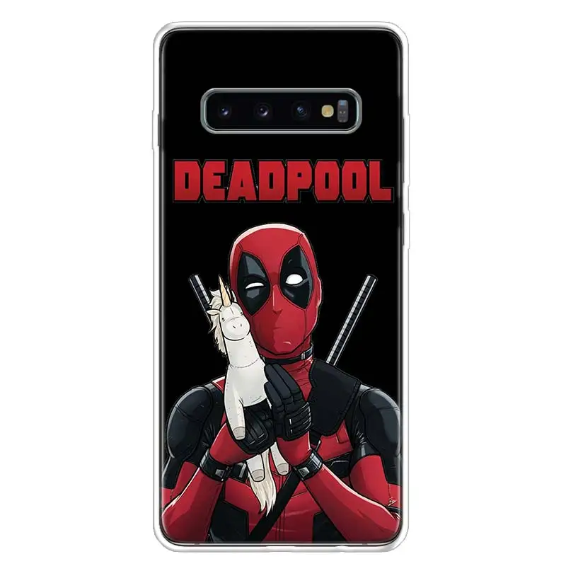 TW114-3 Забавный чехол для телефона Deadpool Dead Pool для samsung Galaxy S10+ Lite Note 10 9 8 S9 S8 J4 J6 J8 Plus S7 S6 - Цвет: TW114-3