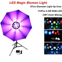 114x0 2w rgb 3in1 led stage light professional dmx 512 disco light stage sound party light dj wash lighting shows equipments
