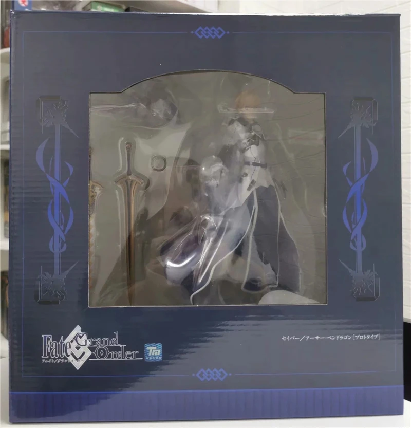 

Anime Fate Grand Order Saber Arthur Pendragon with Excalibur 1/8 Scale PVC Action Figure Collection Model Kids Toys Doll 24cm